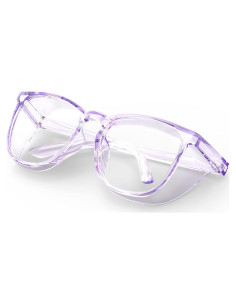 Gafas de Seguridad Antivaho Antirayaduras Púrpura Claro