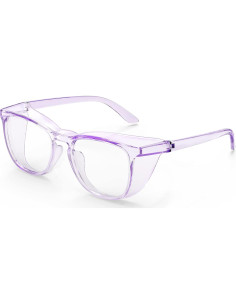 Gafas de Seguridad Antivaho Antirayaduras Púrpura Claro 2