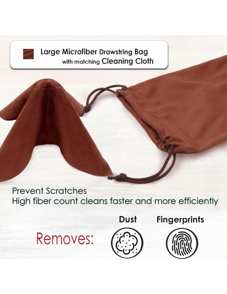 Estuche Duro para Gafas MiEstucheDeGafas Marrón 14,61 cm