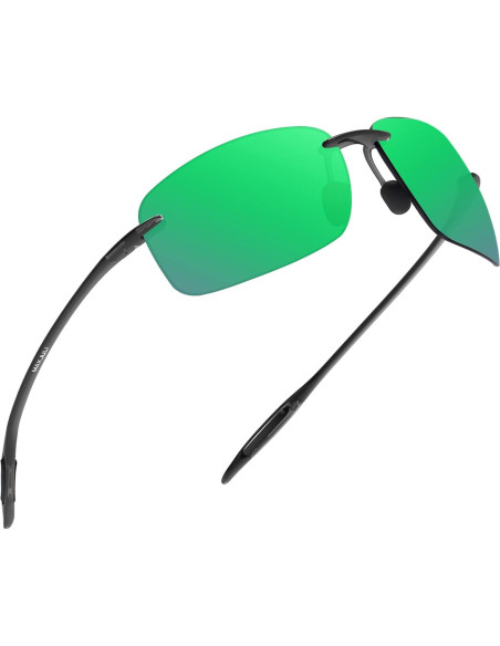 Gafas de sol JULI MJ8009 Polarizadas Unisex Verde Revo