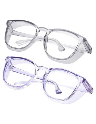 Gafas de Seguridad Konqkin Anti-Niebla para Adultos