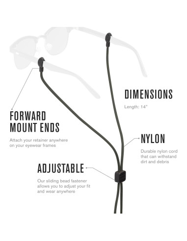 Chums Slip Fit Retainer - Soporte Gafas Ajustable Unisex