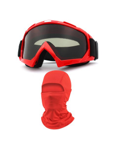 Gafas de Motocross Immoono con Balaclava y Lentes HD