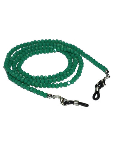 Cadena de Gafas Esmeralda para Mujeres - 75 cm, Diseño Único