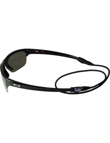 Cablz Retenedor de Gafas Clásico Silicona Negra 40,64 cm