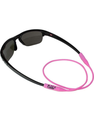 Cablz Retenedor de Gafas de Silicona Rosa 40,64 cm Clipz