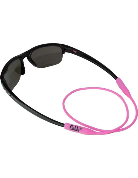 Cablz Retenedor de Gafas de Silicona Rosa 40,64 cm Clipz Cablz Retenedor de Gafas de Silicona Rosa 40,64 cm Clipz