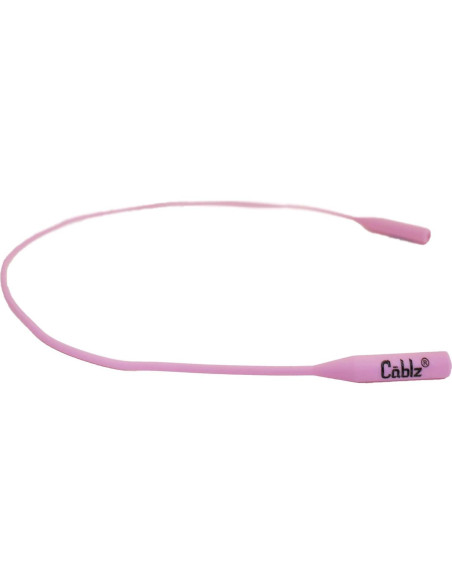Cablz Retenedor de Gafas de Silicona Rosa 40,64 cm Clipz Cablz Retenedor de Gafas de Silicona Rosa 40,64 cm Clipz