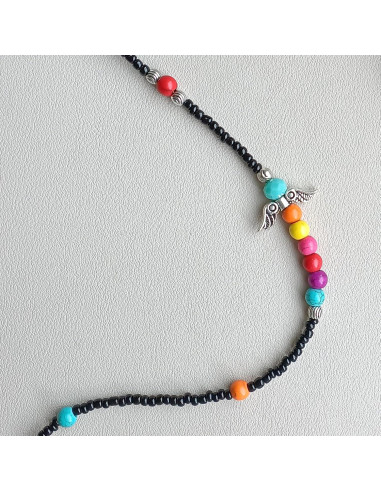 Cadena de Gafas Estilosa con Perlas para Mujeres 72 cm