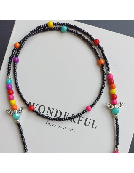 Cadena de Gafas Estilosa con Perlas para Mujeres 72 cm Cadena de Gafas Estilosa con Perlas para Mujeres 72 cm