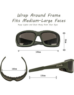 Gafas de sol de seguridad SOLPRO con lente antiempañante 2