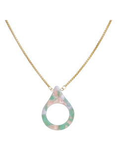 Cadena de gafas para mujeres YJGQ-001 acero inoxidable dorado