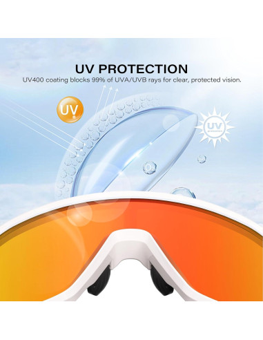 Gafas de sol deportivas WGKVP 5051 polarizadas UV400