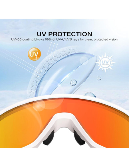 Gafas de sol deportivas WGKVP 5051 polarizadas UV400