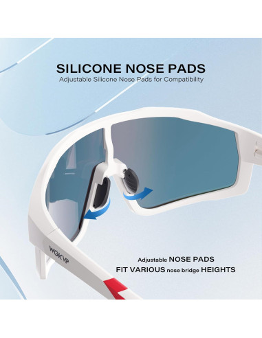Gafas de sol deportivas WGKVP 5051 polarizadas UV400