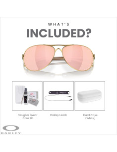 Gafas de sol Oakley Feedback para mujeres + Kit de cuidado 2