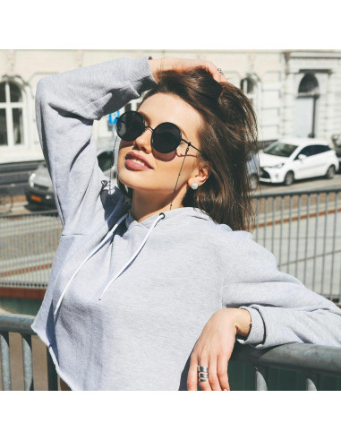 Cadena para Gafas de Mujer Oro con Cuentas Decorativas