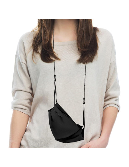 Cadena para Gafas de Mujer Oro con Cuentas Decorativas