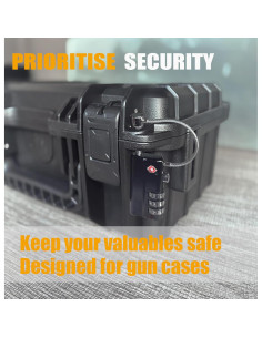 Candado de Seguridad Duomaiyoyo para Caja de Armas TSA 2 Paquete 2