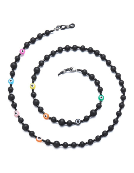 Cadena de Gafas GIOLOYS de Madera Hecha a Mano 69.85 cm