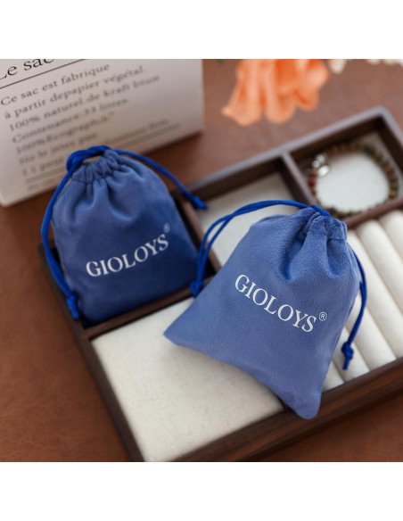 Cadena de Gafas GIOLOYS de Madera Hecha a Mano 69.85 cm