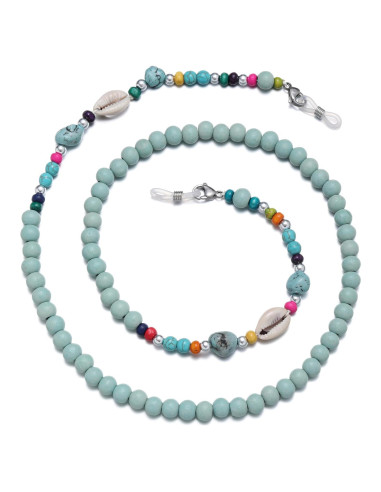 Cadena de Gafas GIOLOYS de Madera Hecha a Mano 69.85 cm