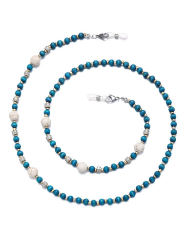 Cadena de Gafas GIOLOYS de Madera Hecha a Mano 69.85 cm