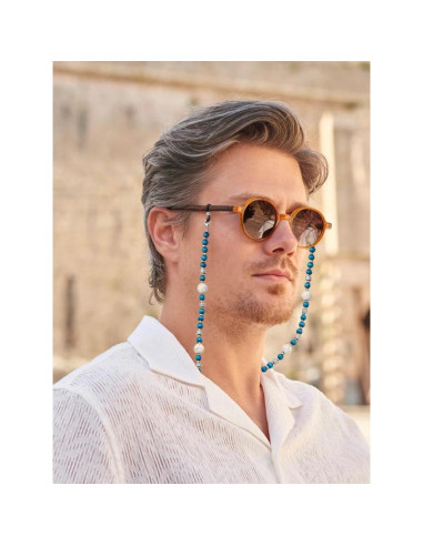 Cadena de Gafas GIOLOYS de Madera Hecha a Mano 69.85 cm