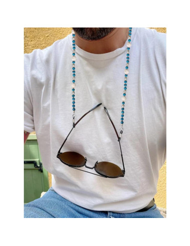 Cadena de Gafas GIOLOYS de Madera Hecha a Mano 69.85 cm