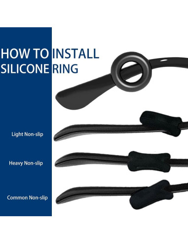 Agarraderas para Gafas Pro-Optics 10 Anillos Ajustables