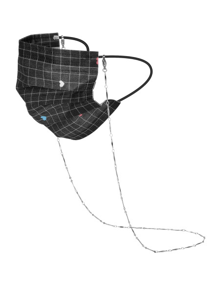 Cadena de Gafas de Acero Inoxidable Hecha a Mano 74.93 cm