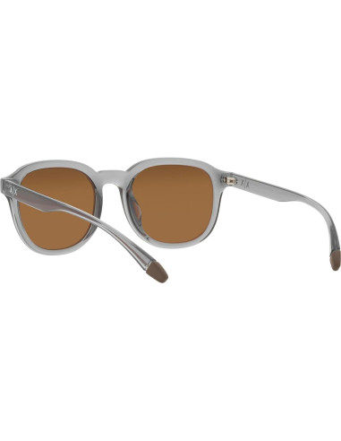 Gafas de sol cuadradas Armani Exchange AX4129SU 54mm gris