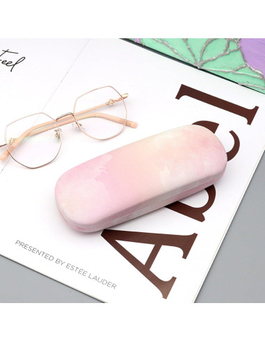 Paquete de 3 Estuches Duros para Gafas de Lino - Mujeres