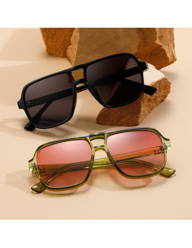 Gafas de sol KIMORN Vision Retro Oversize UV400 para Mujeres