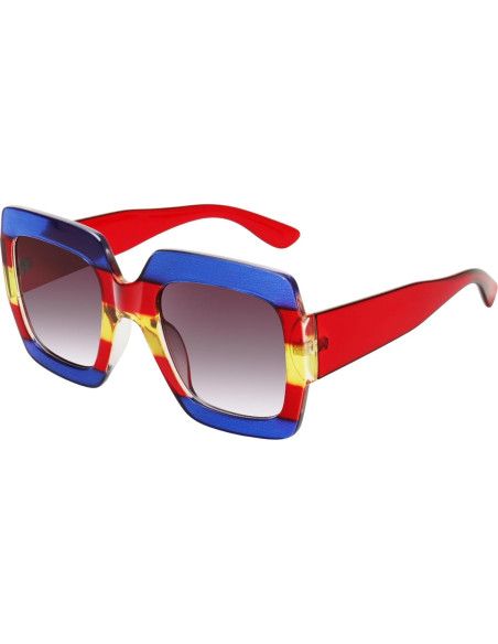 Gafas de sol cuadradas STORYCOAST UV400 para mujeres