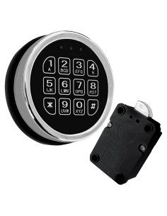 Cerradura Electrónica de Caja Fuerte LEMOORE 020SB con Teclado