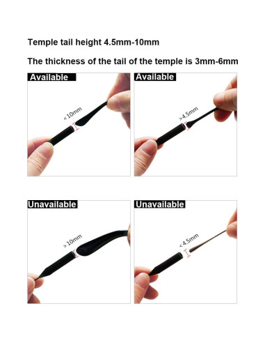 Correa de Gafas Junsika Ajustable para Hombres y Mujeres