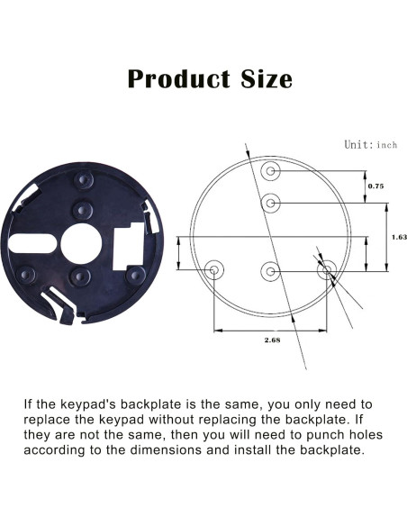 Cerradura de Caja Fuerte Electrónica WAH YUE HING Cromada Cerradura de Caja Fuerte Electrónica WAH YUE HING Cromada