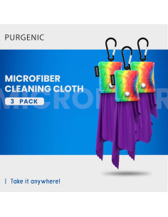 Paño de Microfibra Purgenic 3 Paquetes para Gafas Tie Dye 2