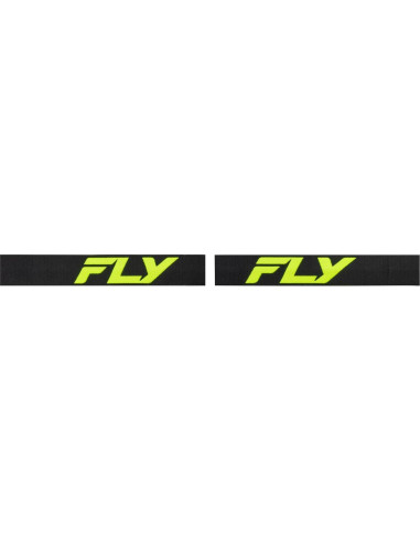 Gafas de enfoque Fly Racing 2024 Adulto Negro/Amarillo Hi-Vis