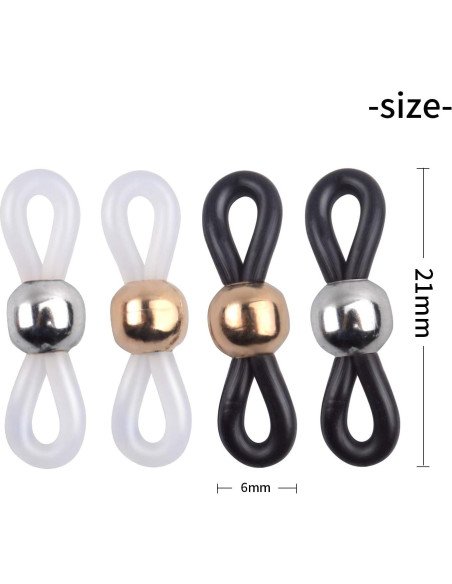 Cadena Ajustable Aylifu 40 Piezas para Gafas 4 Colores