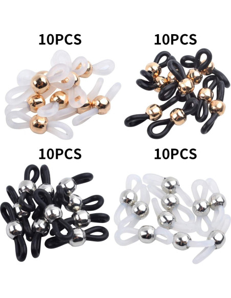 Cadena Ajustable Aylifu 40 Piezas para Gafas 4 Colores