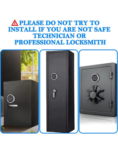 Cerradura de Seguridad Electrónica LEMOORE 020SL Teclado Zinc