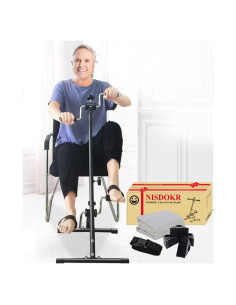 Ejercitador de Pedales NISDOKR Ajustable para Mano y Pierna