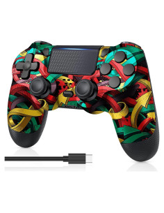 Controlador Inalámbrico MOOGOLE para PS4 y PC - Batería 1000mAh