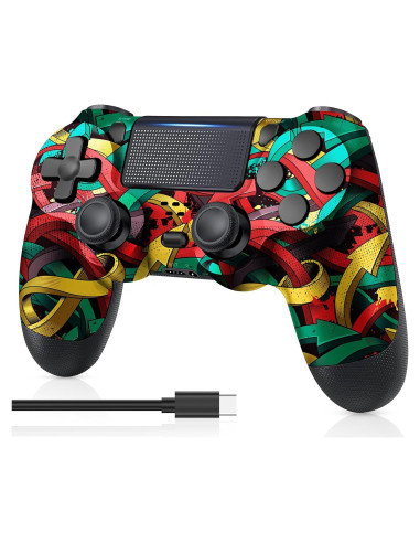 Controlador Inalámbrico MOOGOLE para PS4 y PC - Batería 1000mAh