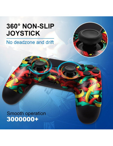 Controlador Inalámbrico MOOGOLE para PS4 y PC - Batería 1000mAh