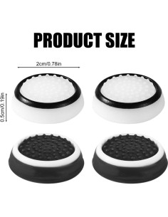 Agarraderas de Pulgar PEUTIER Antideslizantes para PS5 PS4 Xbox 2