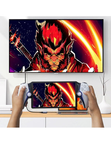 Tapas de agarre para pulgar Sunmike PS Portal - 4 piezas blancas