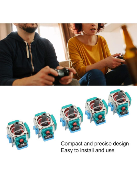 5 Piezas Joystick Reemplazo Pomya para PS5 - ABS Duradero